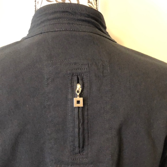 Jamie Sadock Black Jacket with Metal details Size L - Picture 10 of 14